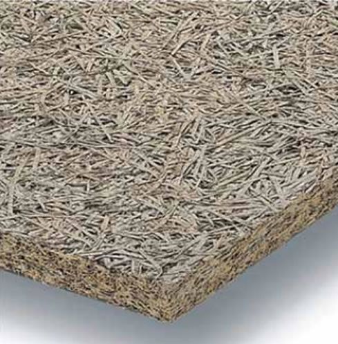 tablero composite de madera con cemento