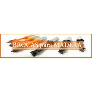 BROCAS para MADERA